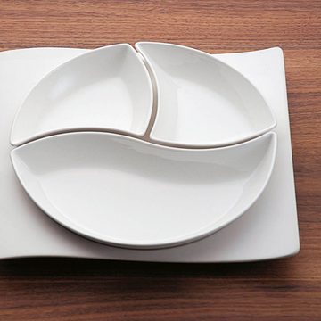 Villeroy & Boch Müslischale NewWave geschwungene Schale 14 x 15 cm, Porzellan, (1-tlg)