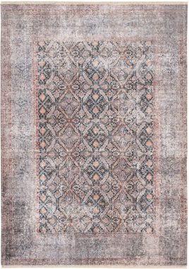 Teppich My Maurea 780, Obsession, rechteckig, Höhe: 6 mm, Orientalisches Muster, Vintage Design, mit Fransen, Wohnzimmer