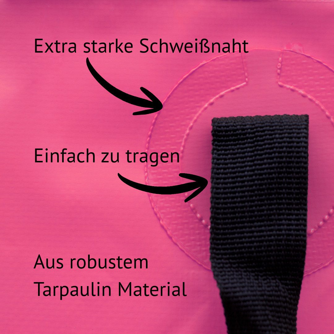 ActiveSol Falteimer 10l mit Motiv, robust, leicht, platzsparend, Camping & Outdoor