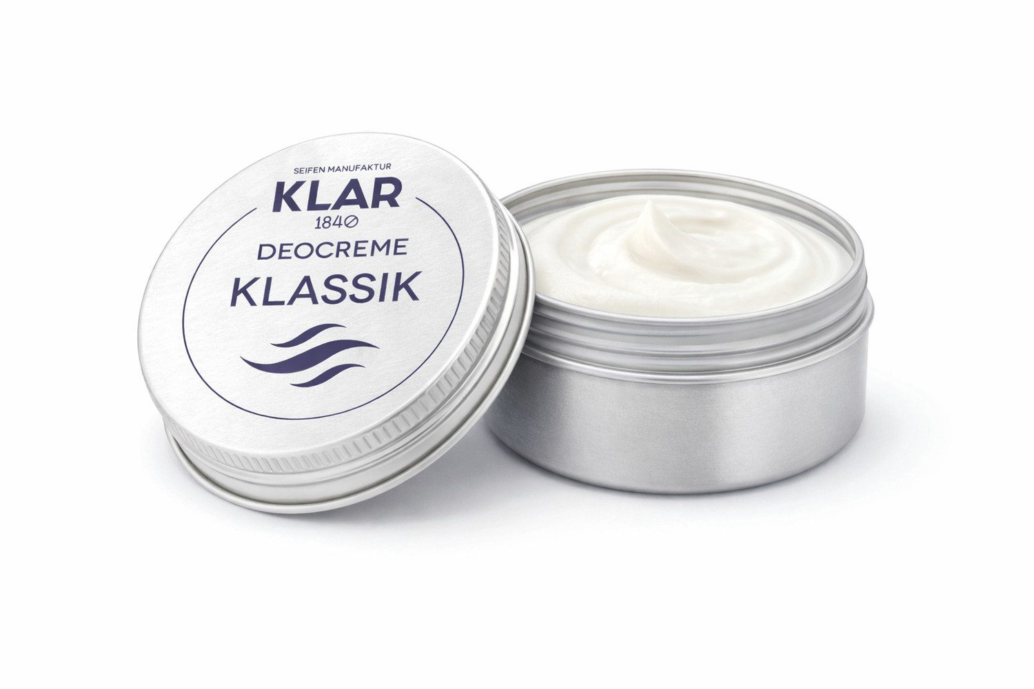 Klar Seife Deo-Creme Klassik, 1-tlg., Deocreme schützt und erfrischt 65 ml