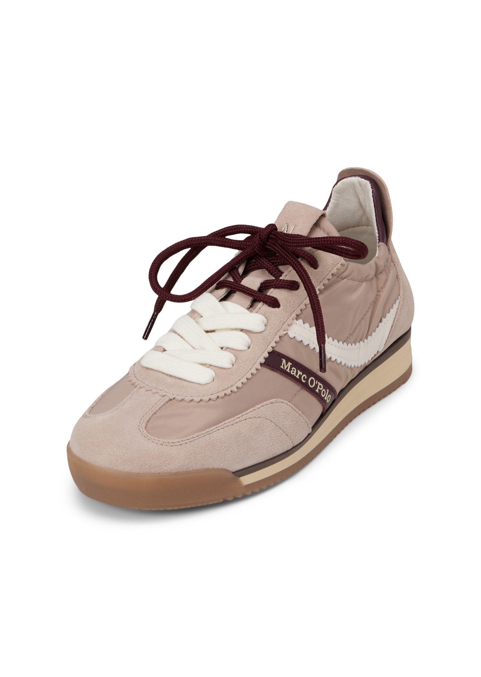 Marc O'Polo aus recyceltem Nylon mit Lederakzenten Sneaker