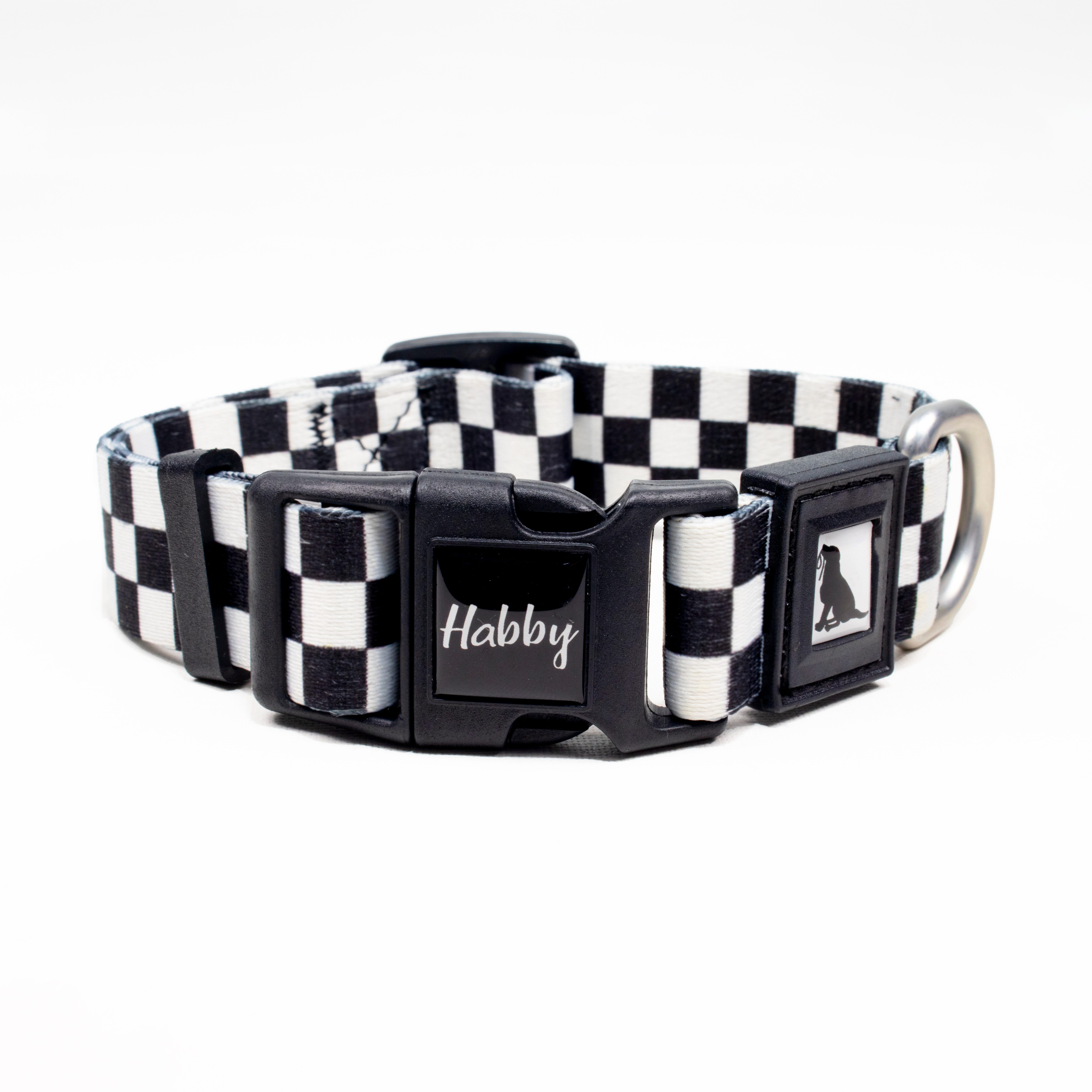 herémood Hunde-Halsband Bunte & Stilvolle Katzenhalsband - Aus Recyceltem Material - 25mm, einstellbar mit Verschluss Umweltfreundlich & Langlebig