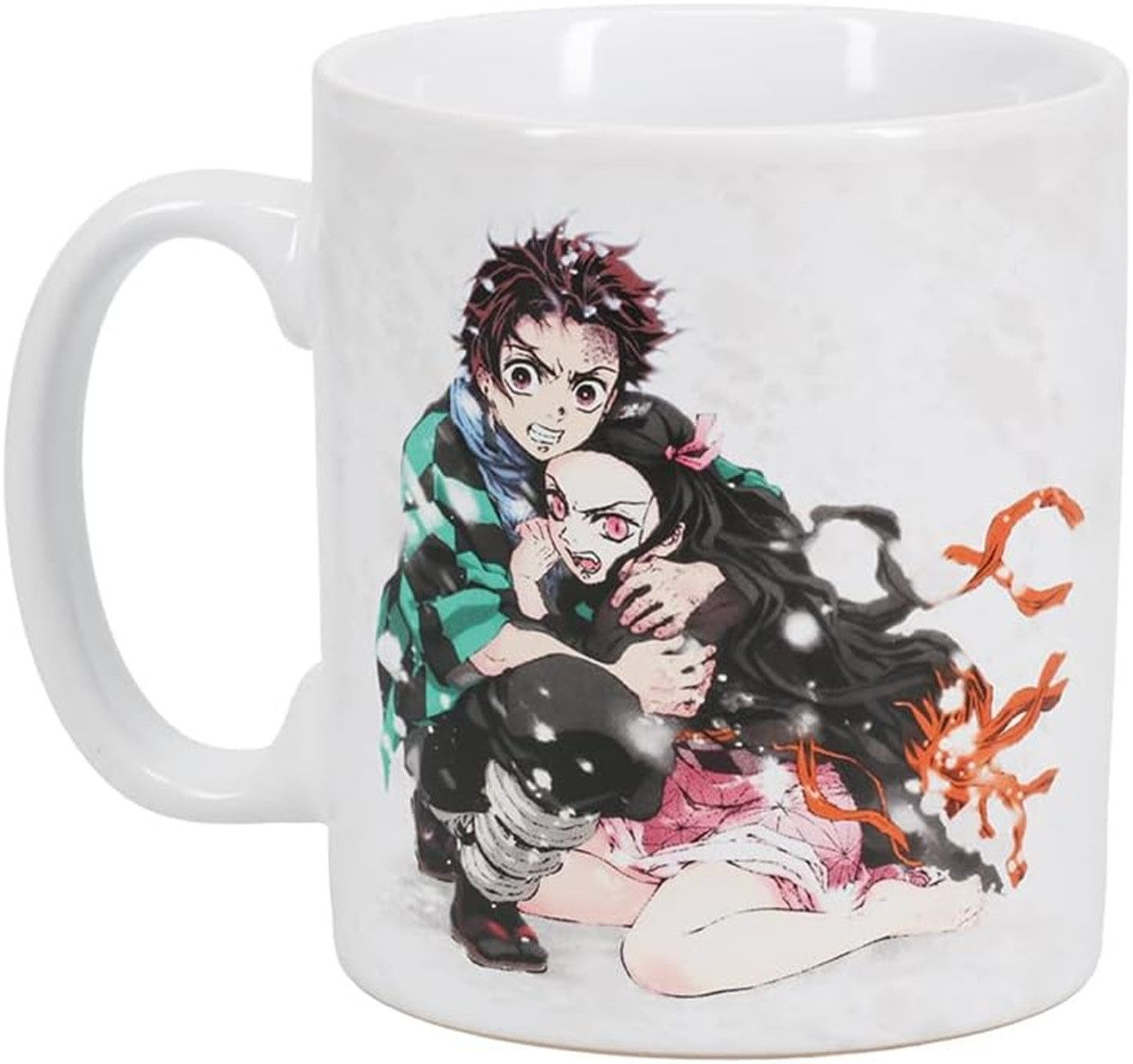 Paladone Tasse Demon Slayer Riesiger Keramik-Kaffeebecher, 300 ml, Offiziell lizenziertes Demon Slayer Anime-Merch