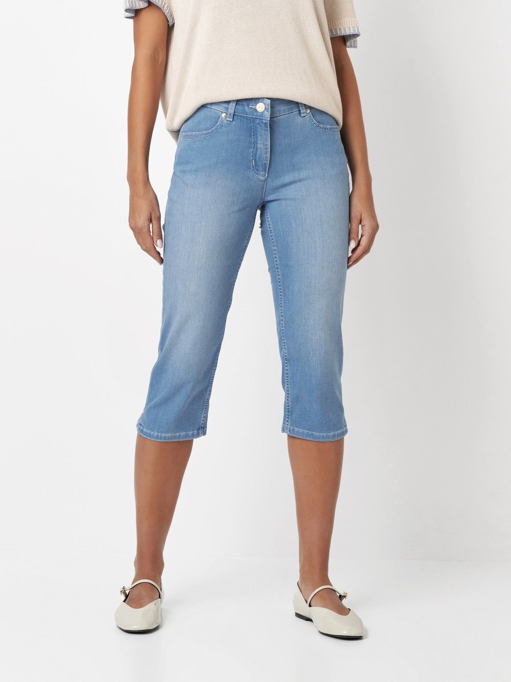 TONI 5-Pocket-Jeans Perfect Shape in Caprilänge günstig online kaufen