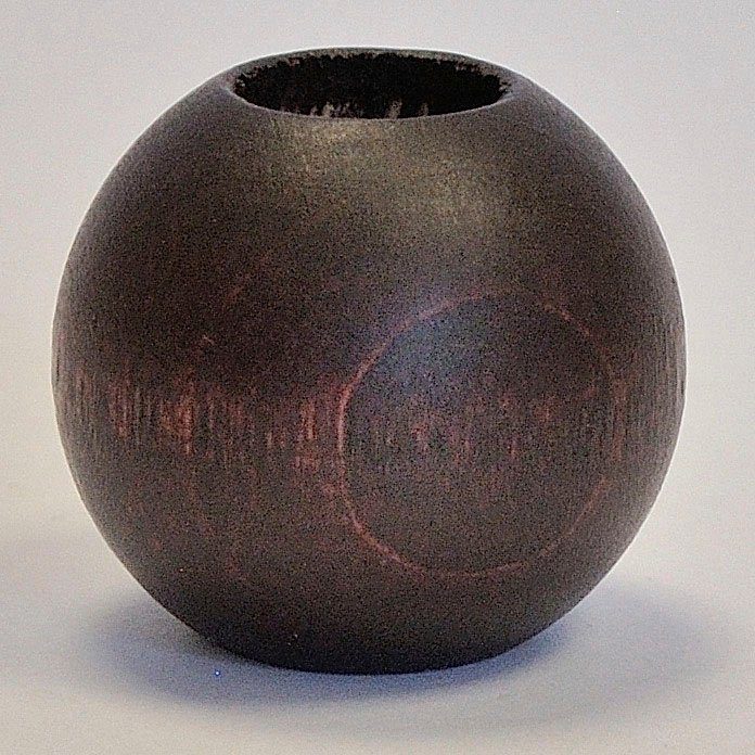 Kutti Raffrollo Brondby Boule, mit Schlaufen, freihängend, halbtransparent, Polyester, Schlaufen