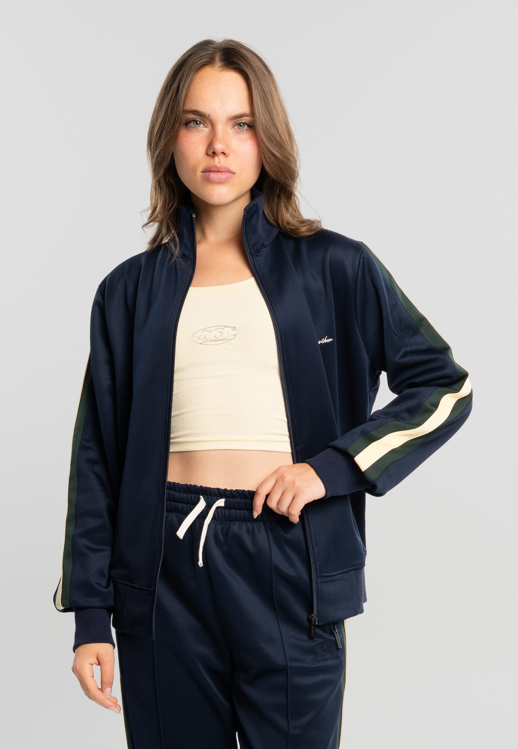 Another Cotton Lab Outdoorjacke Another Cotton Lab Everyday Regular Track Jacket (1-St)