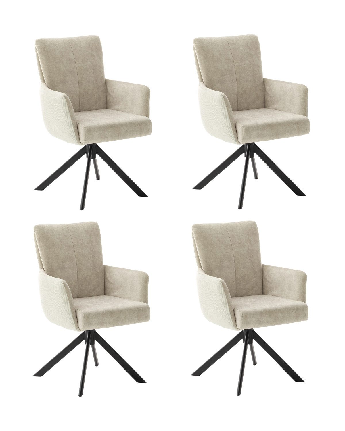 MCA furniture Polsterstuhl ROSARIO, 4er Set, günstig online kaufen