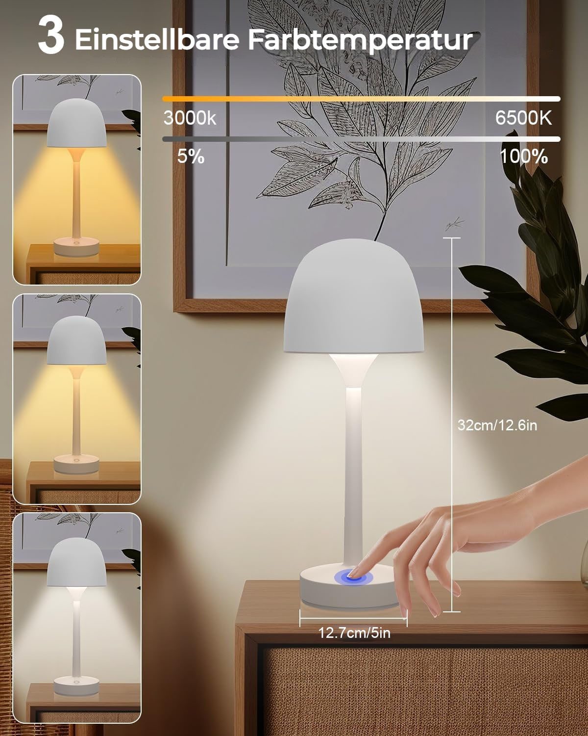 QUBEBU Projektionslampe LED-Sternenhimmel Wasserwellen Galaxie Projektor Na günstig online kaufen