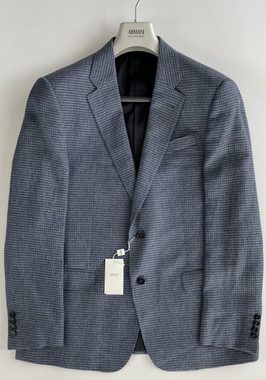 ARMANI COLLEZIONI Sakko Armani Collezioni G LINE Lino Silk Box-Check Anzug Sakko Blazer Jacke