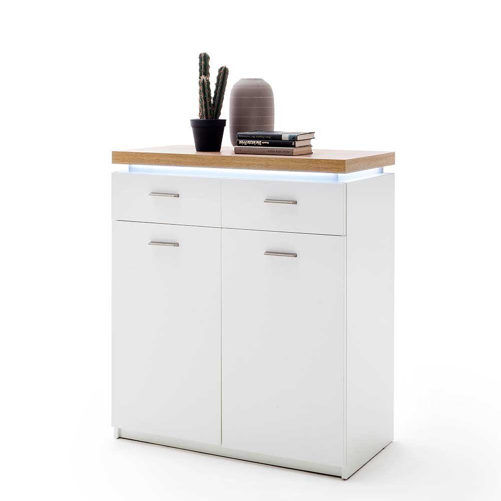 Pharao24 Schuhschrank Paragoma mit LED Beleuchtung