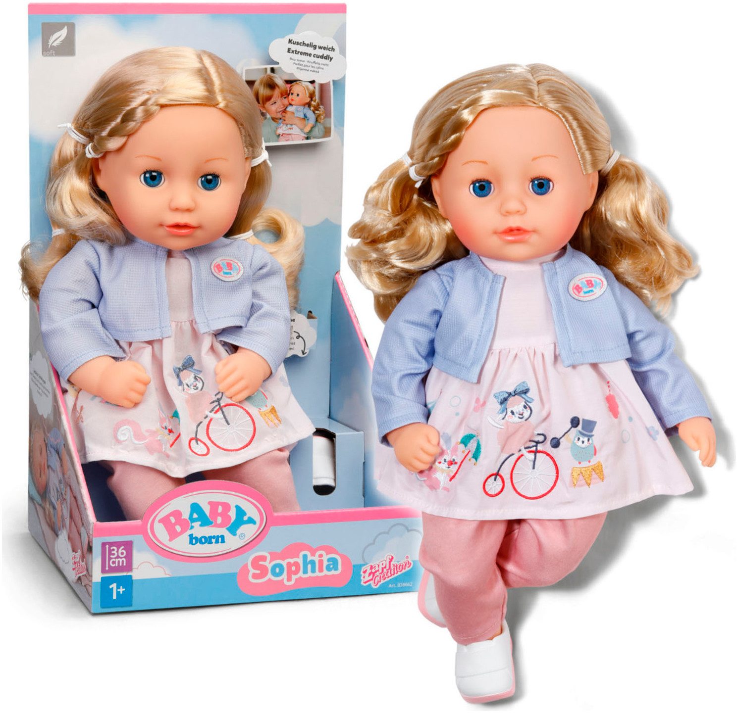Baby Born Babypuppe Sophia Rose 36 günstig online kaufen