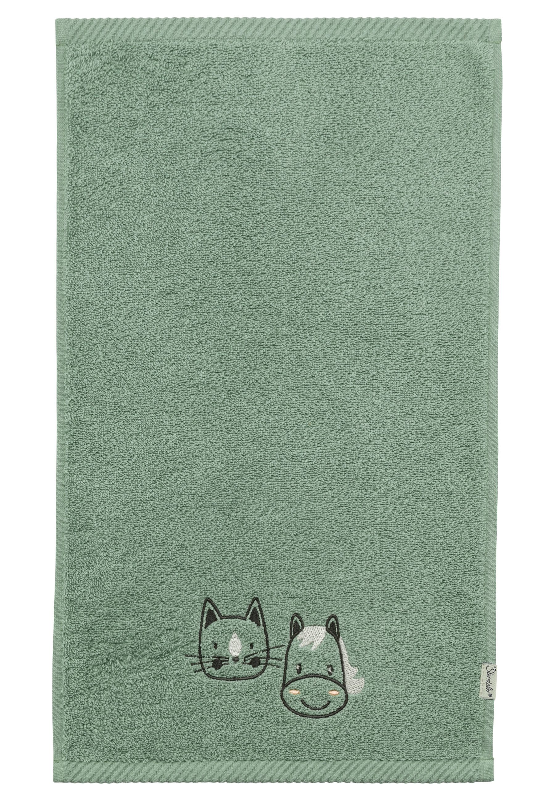 Sterntaler® Handtücher Kinderhandtuch 2er-Pack BAUERNHOF, Frottee günstig online kaufen