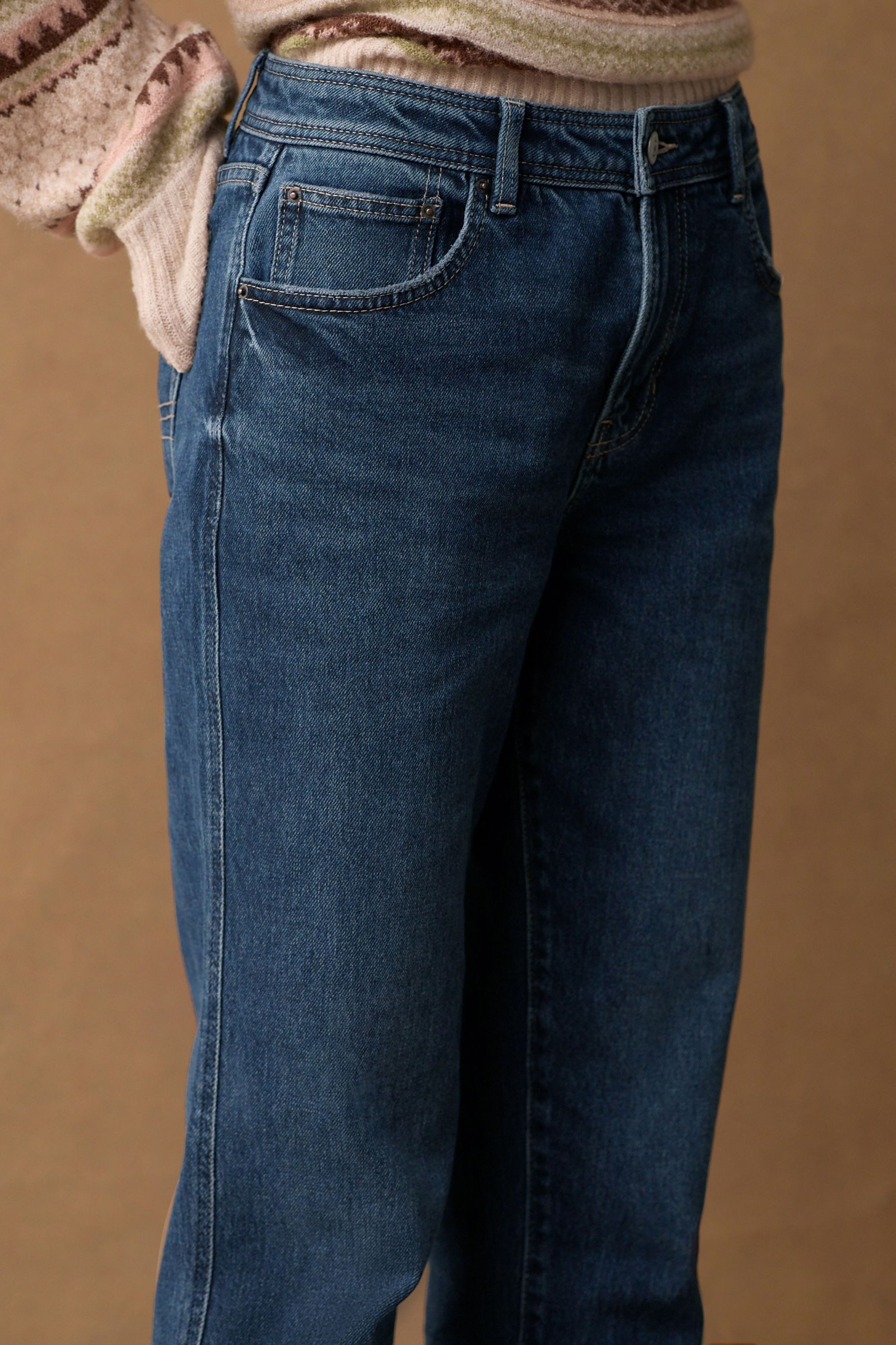 Next Mom-Jeans Bequeme Mom-Jeans mit Stretch (1-tlg)