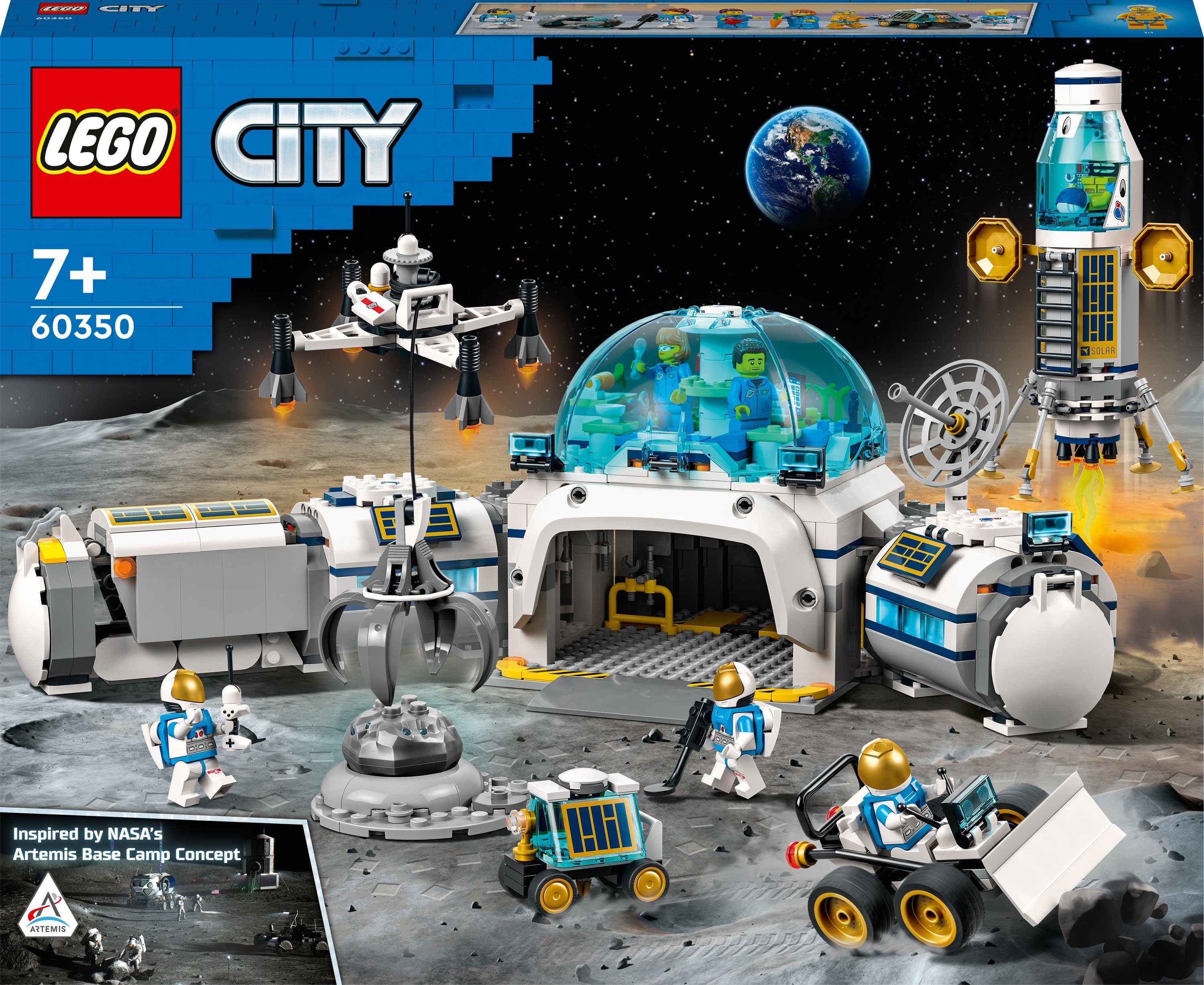 LEGO Mond-Forschungsbasis Konstruktionsspielsteine