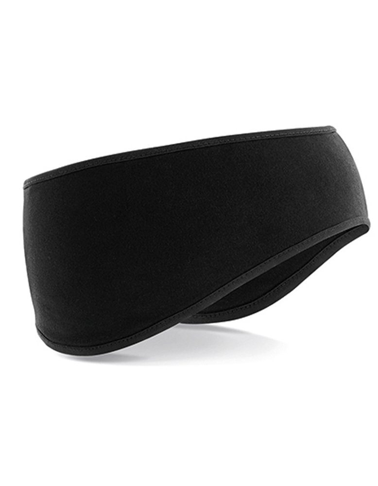 Design Softshell-Material Tech Stirnband Headband Black Atmungsaktives Sport Softshell Goodman Winddicht, Stirnband