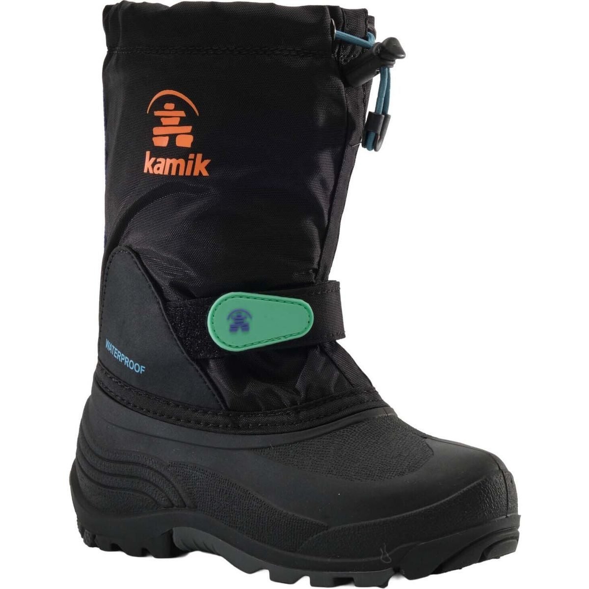 Kamik Waterbug 5 - Youth Winterstiefel Wasserdichte Kinderstiefel mit recyceltem Innenschuh für warme