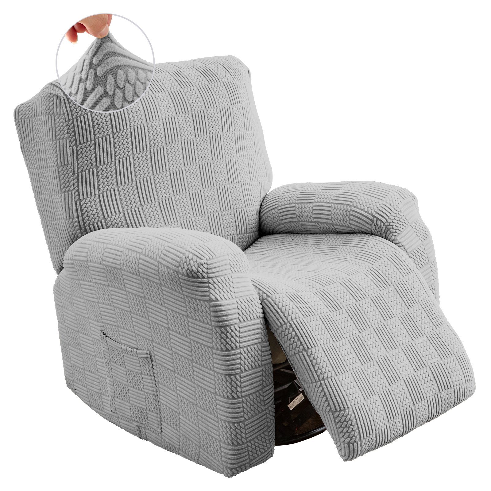 BTTO Sesselhusse Relaxsessel Sesselbezug 4 Teile,Relaxsesselhusse, günstig online kaufen