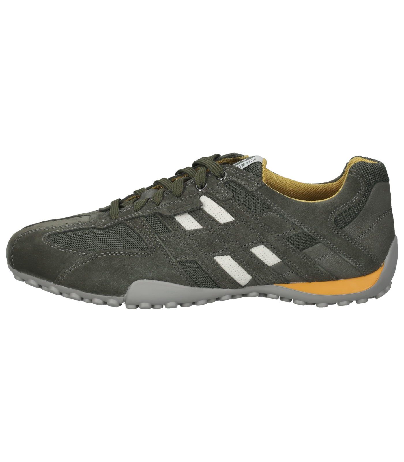 Oliv Leder/Textil Geox Sneaker Sneaker