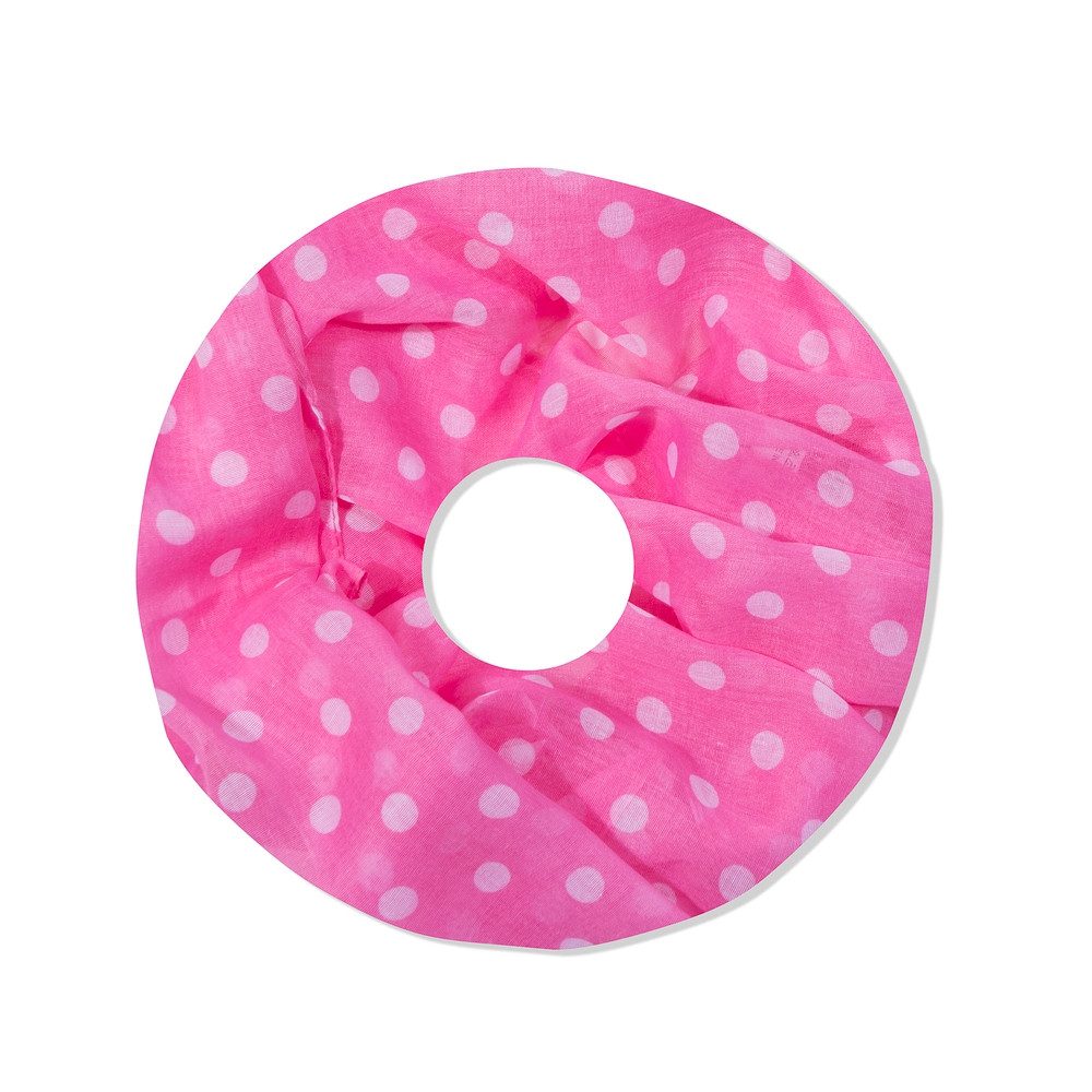MIRROSI Loop Damen Schal mit Punkten-Muster günstig online kaufen