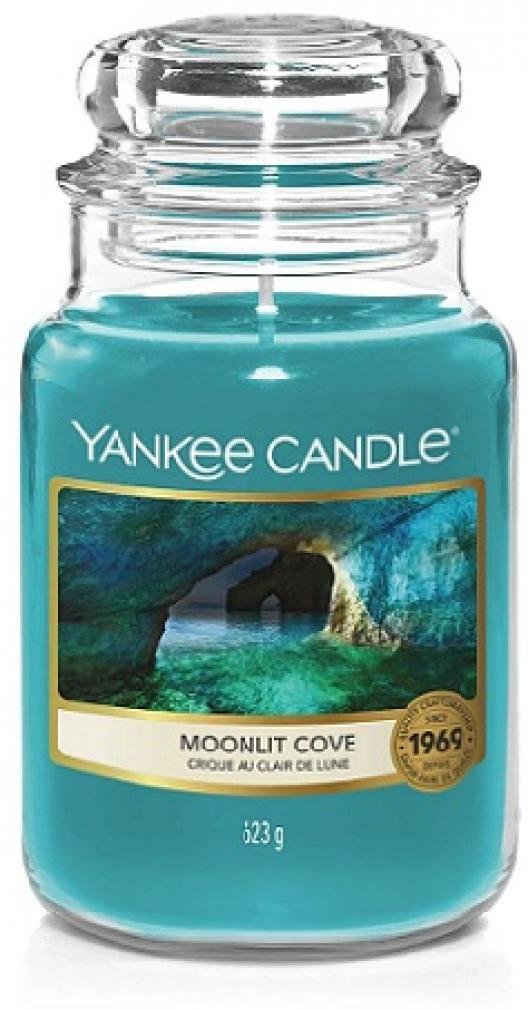Yankee Candle Duftkerze »Yankee Candle Moonlit Cove Duftkerze 623g« (eine Kerze im Glas mit Deckel)