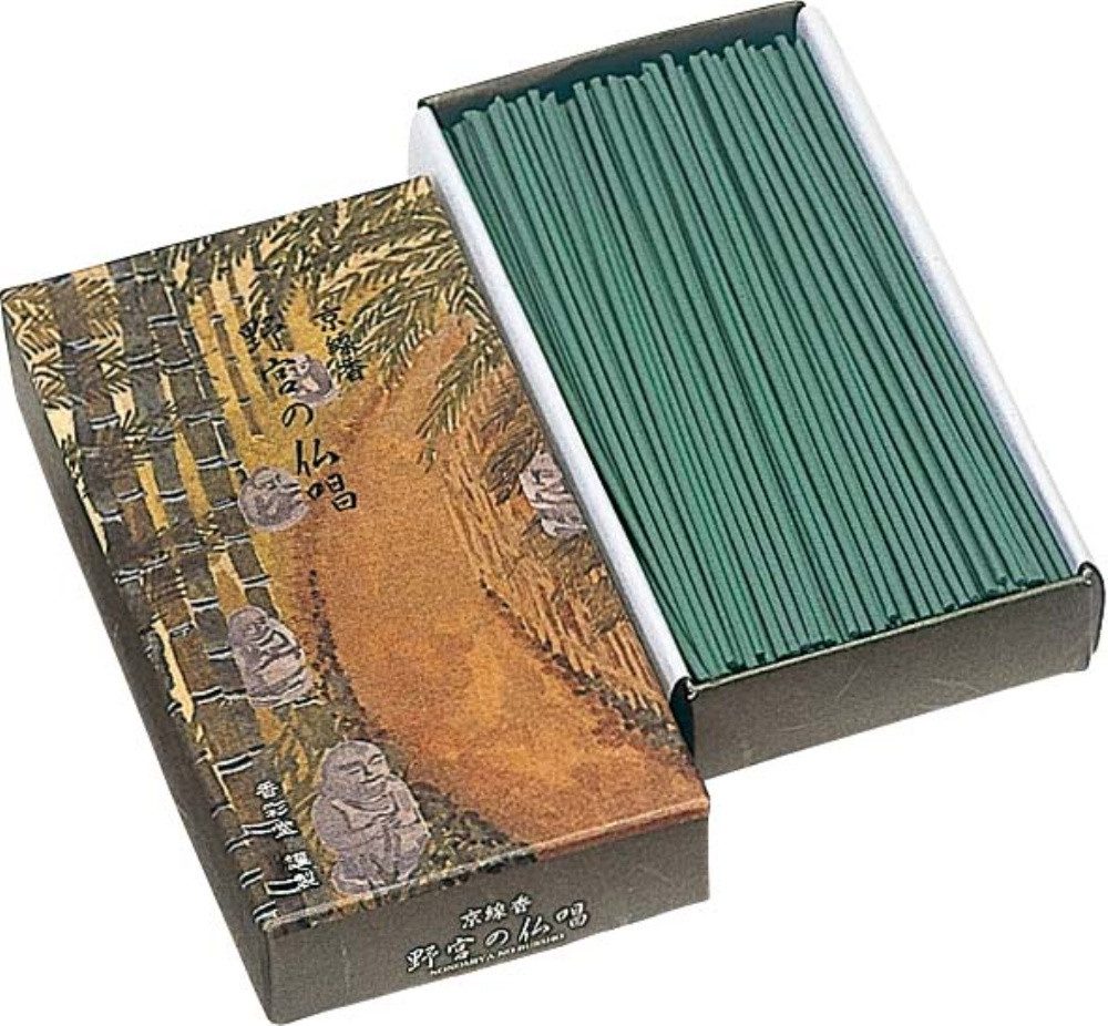 Kousaido Räucherstäbchen Kyoto Räucherstäbchen – Nomiya Buddhistischer Gesang (110 g) Japanimp. (1-St)