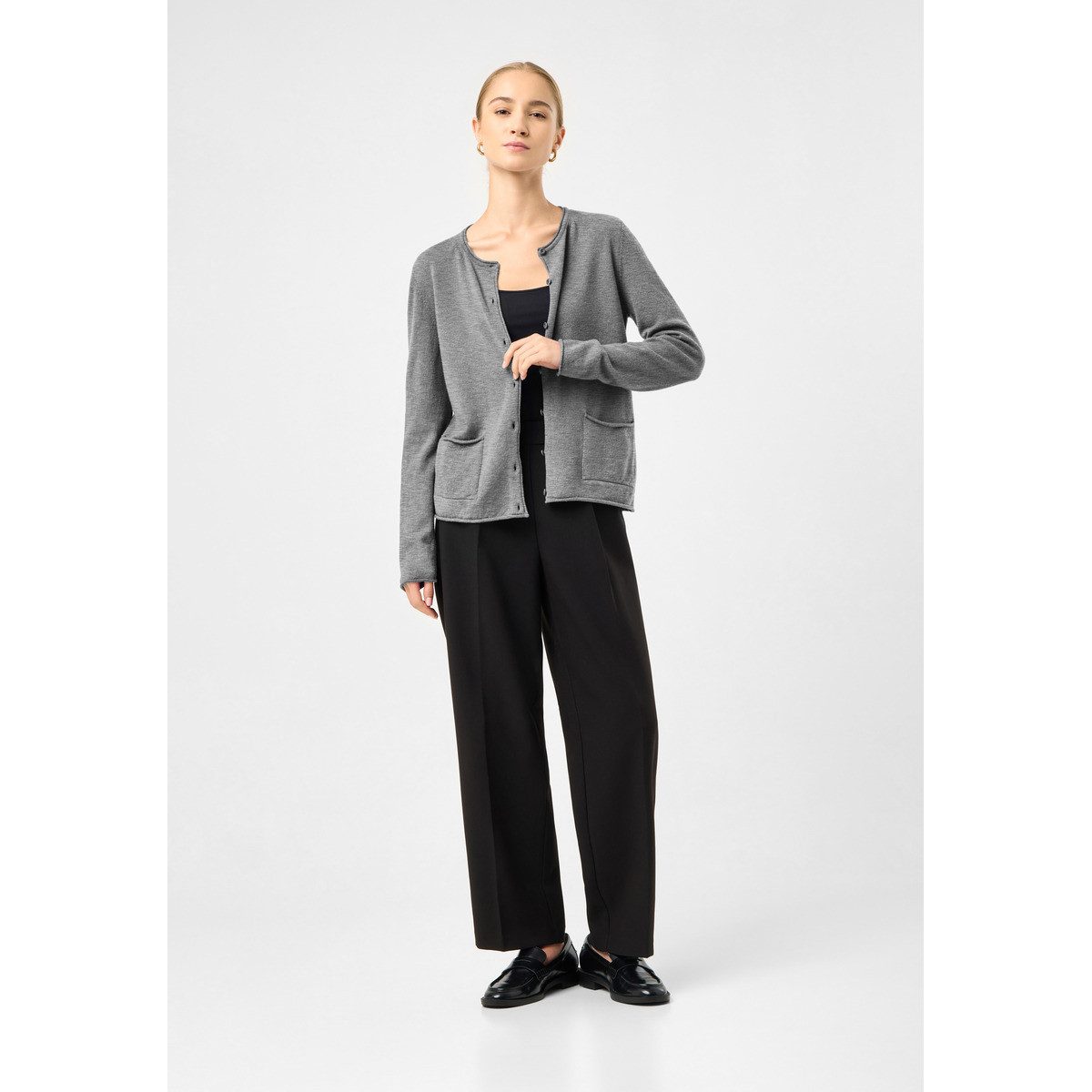 MAERZ Muenchen Strickjacke 244000 Damen Sweatjacke, günstig online kaufen