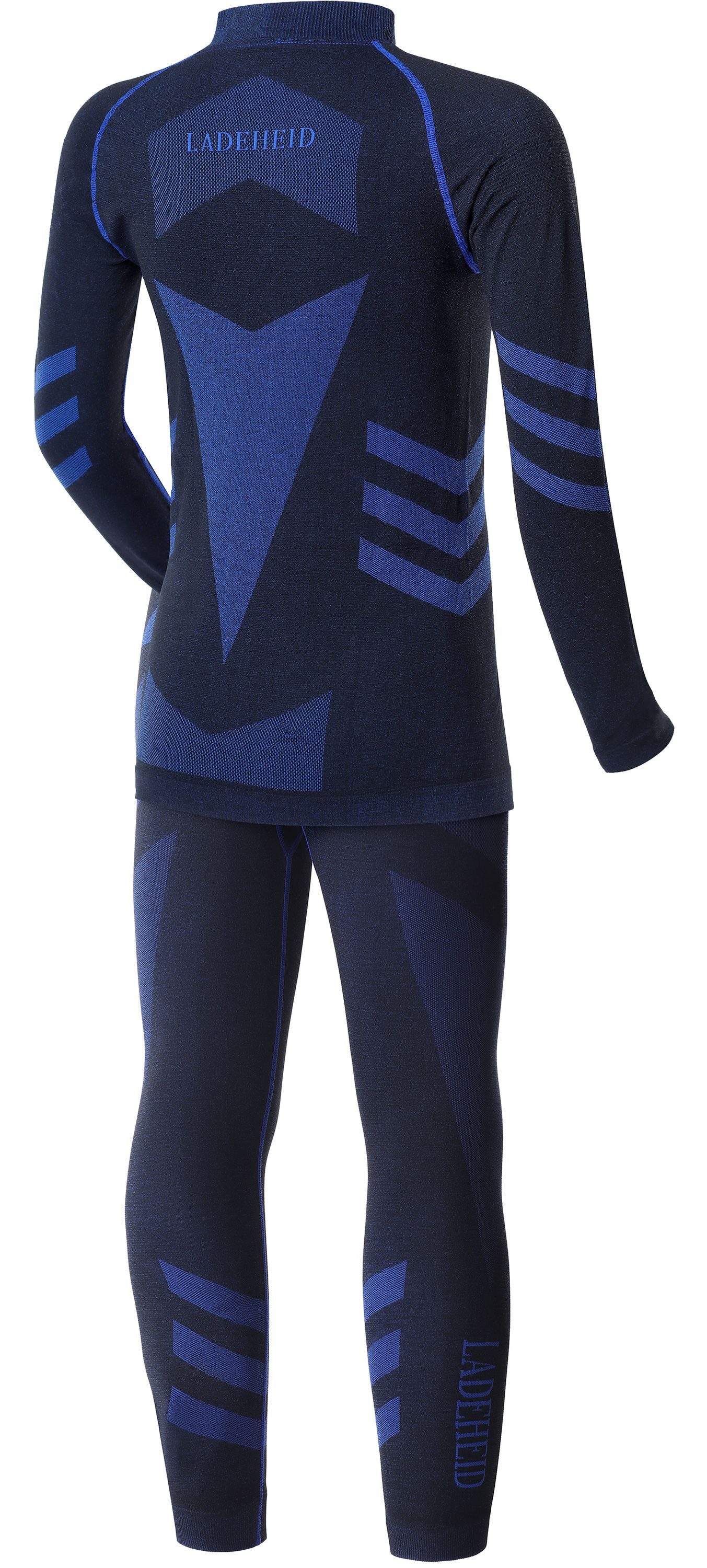 Ladeheid Funktionsunterhemd Kinder Funktionsunterwäsche Set Shirt Unterhose Thermoaktiv LAGI009 (Set, mit Funktionsunterhose) – Bild 2 von 2