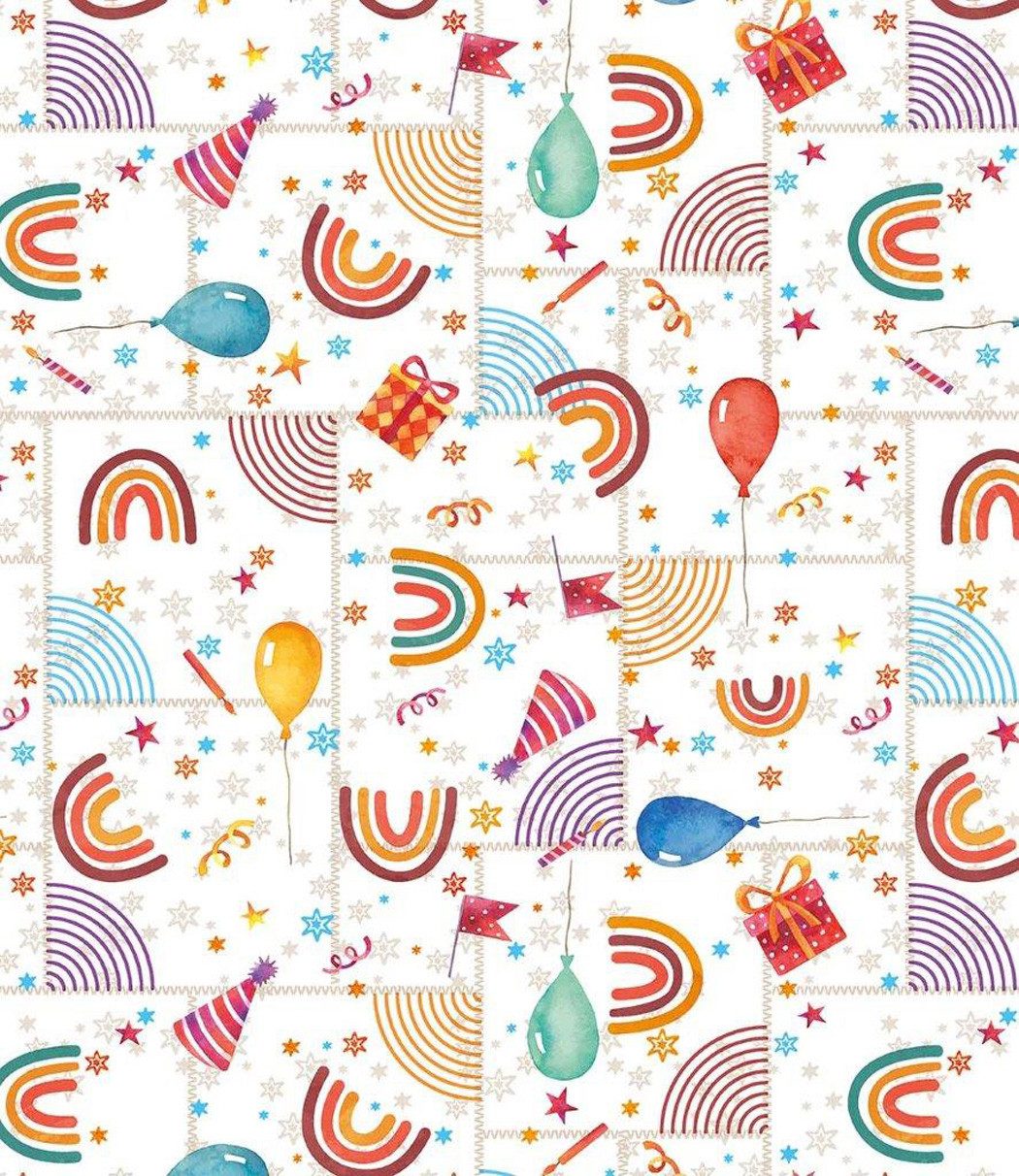 texpot Tischdecke Wachstuch Party Luftballons abwischbar (1-tlg)