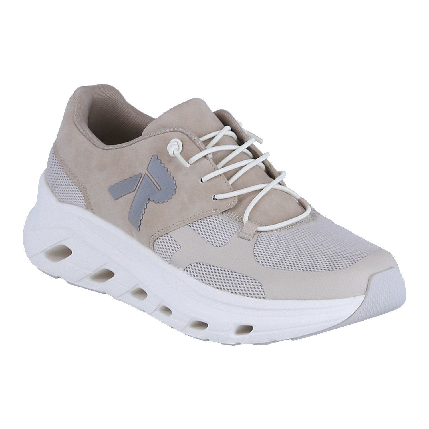 Rieker Stratfort W3500 beige Damen Sneaker