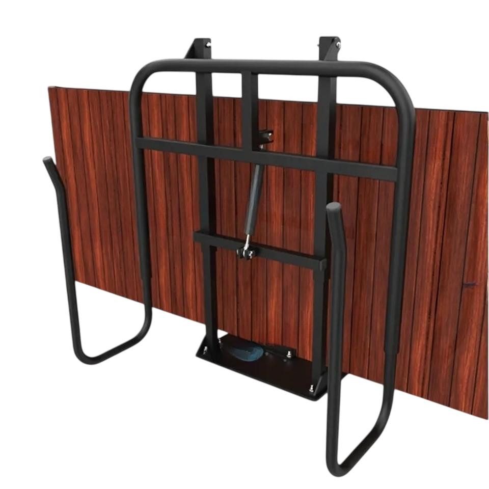 JVmoebel Whirlpool Spa-Abdeckungslifter Schwarz Edelstahl für Whirlpools, (1-tlg), Made in Europa