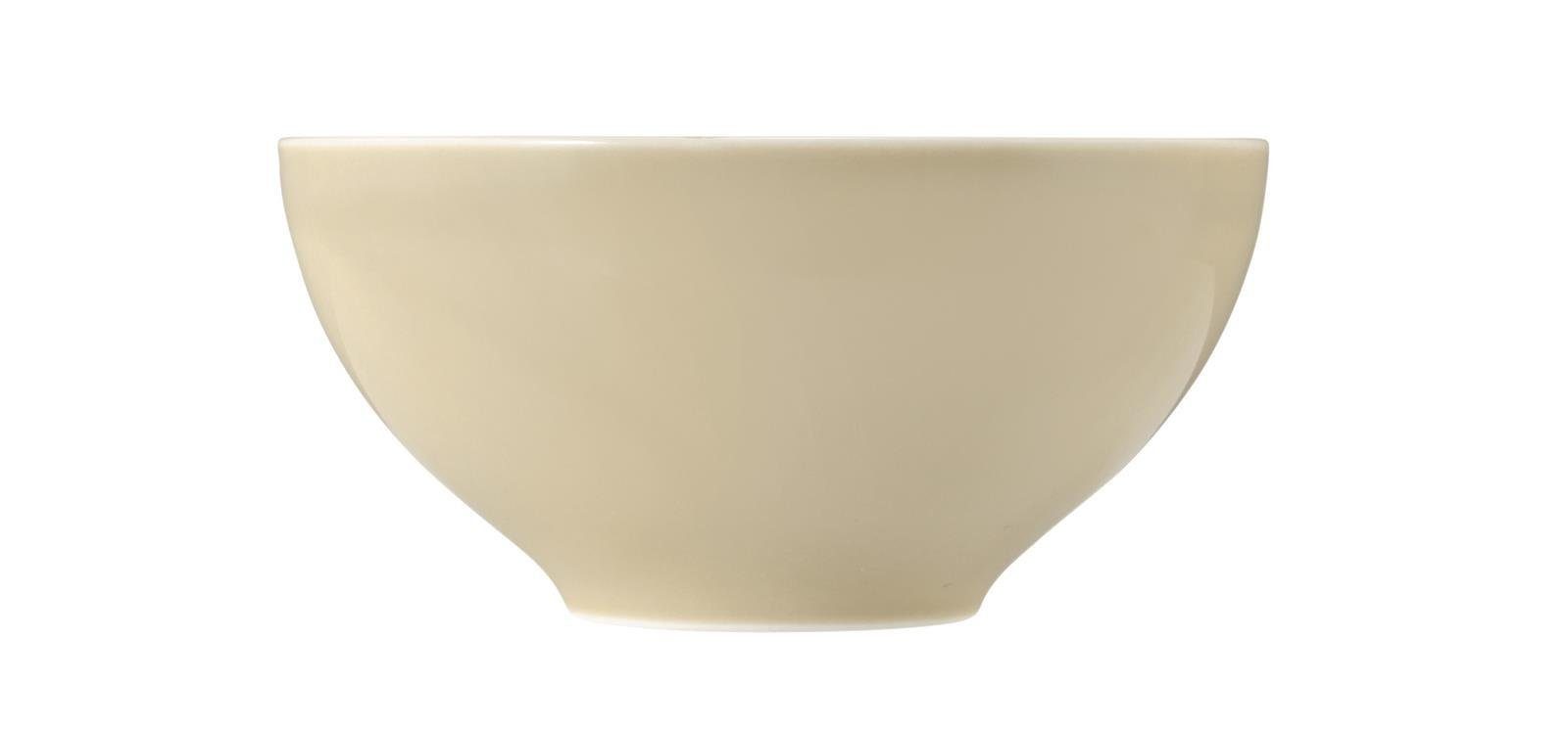 Seltmann Weiden Schüssel Seltmann Weiden Beat Sandbeige Schüssel 15,5cm, Porzellan, (1 Schüssel)