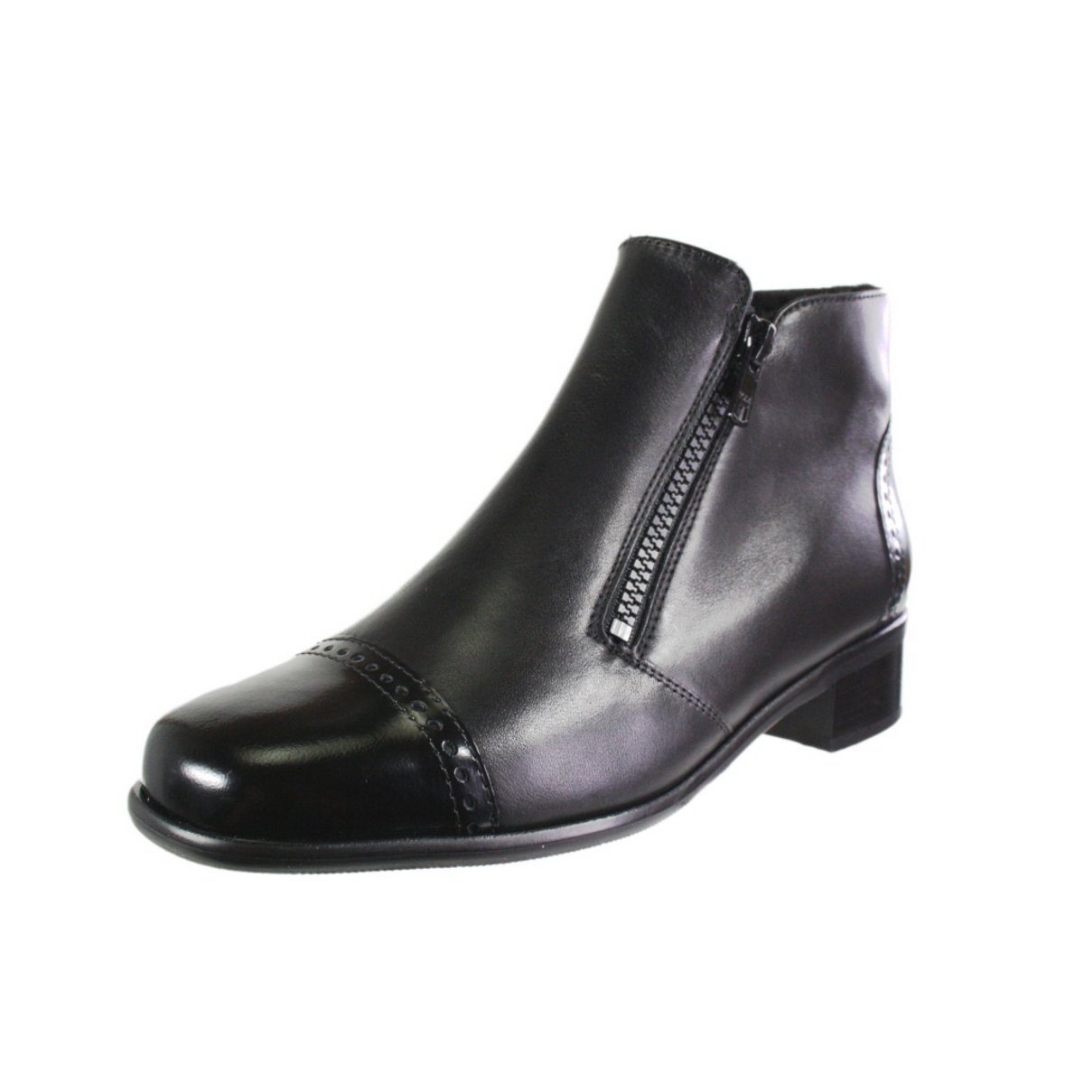 Stiefeletten für Damen in schwarz Stiefelette