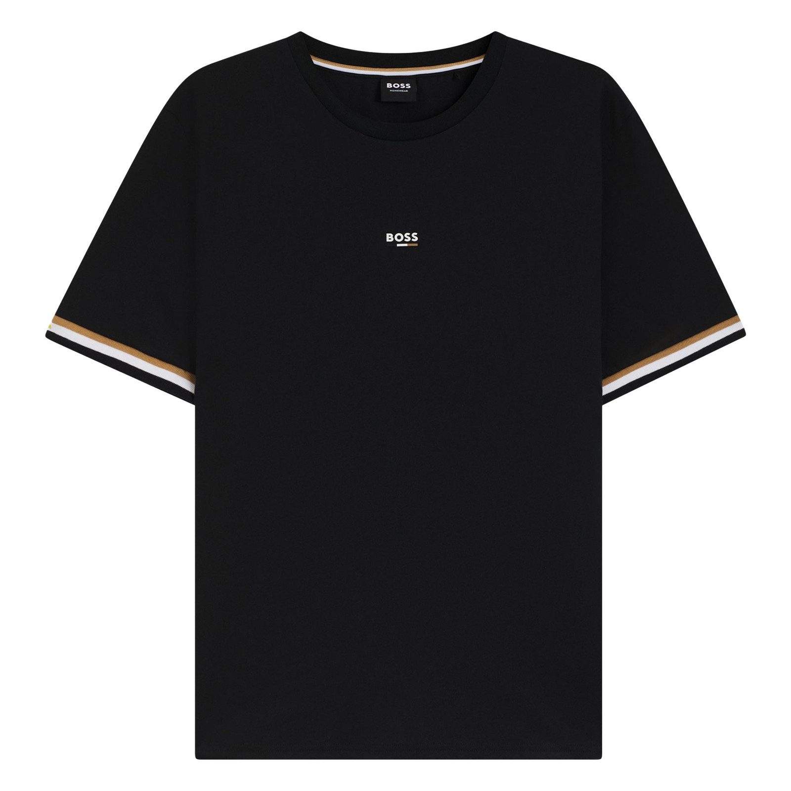 BOSS T-Shirt Iconic T-Shirt mit Markenschriftzug auf der Brust günstig online kaufen