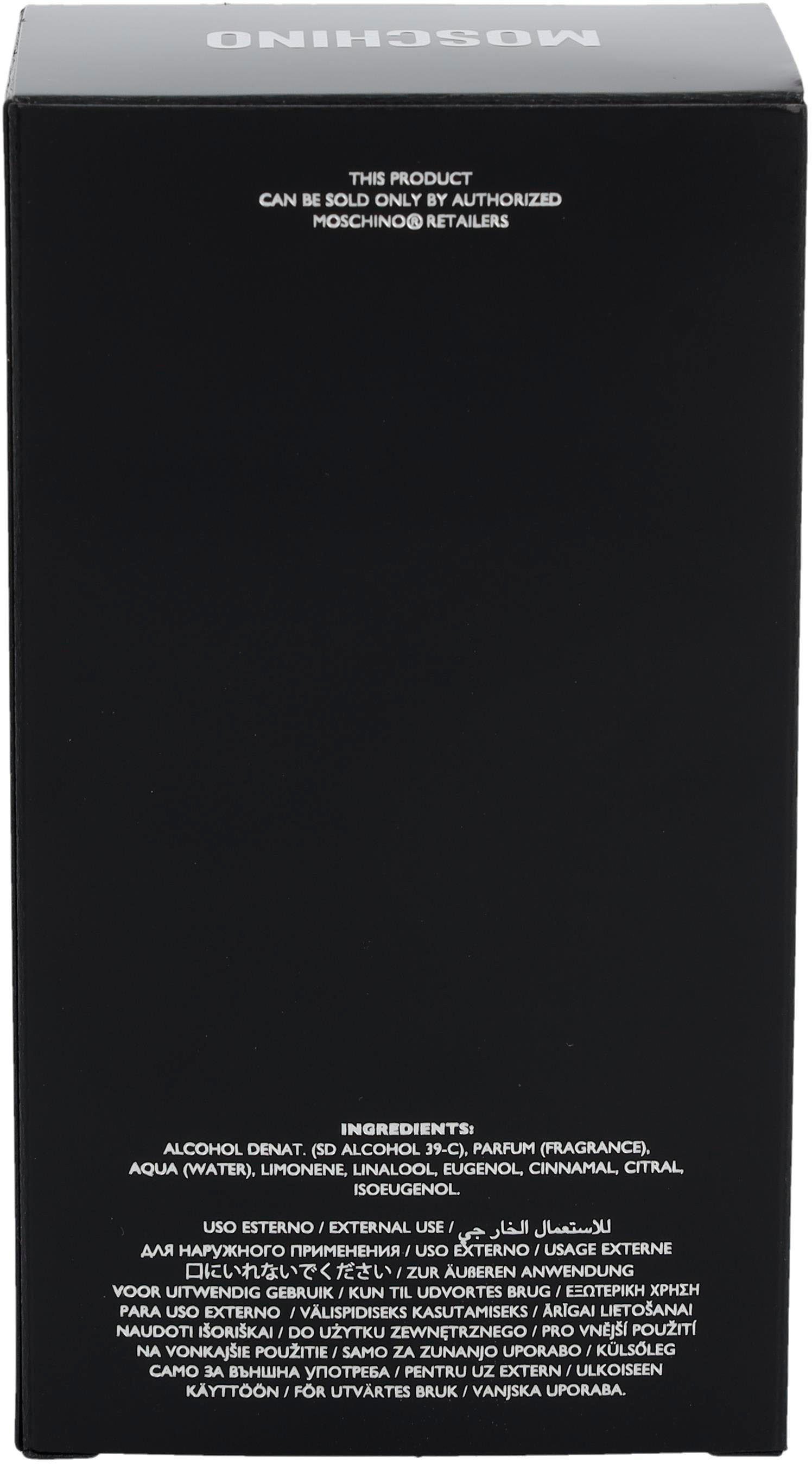 Moschino Eau de Parfum Toy Boy, Würziger Herrenduft mit Birne, Gewürznelke, Magnolie und Vetiver.