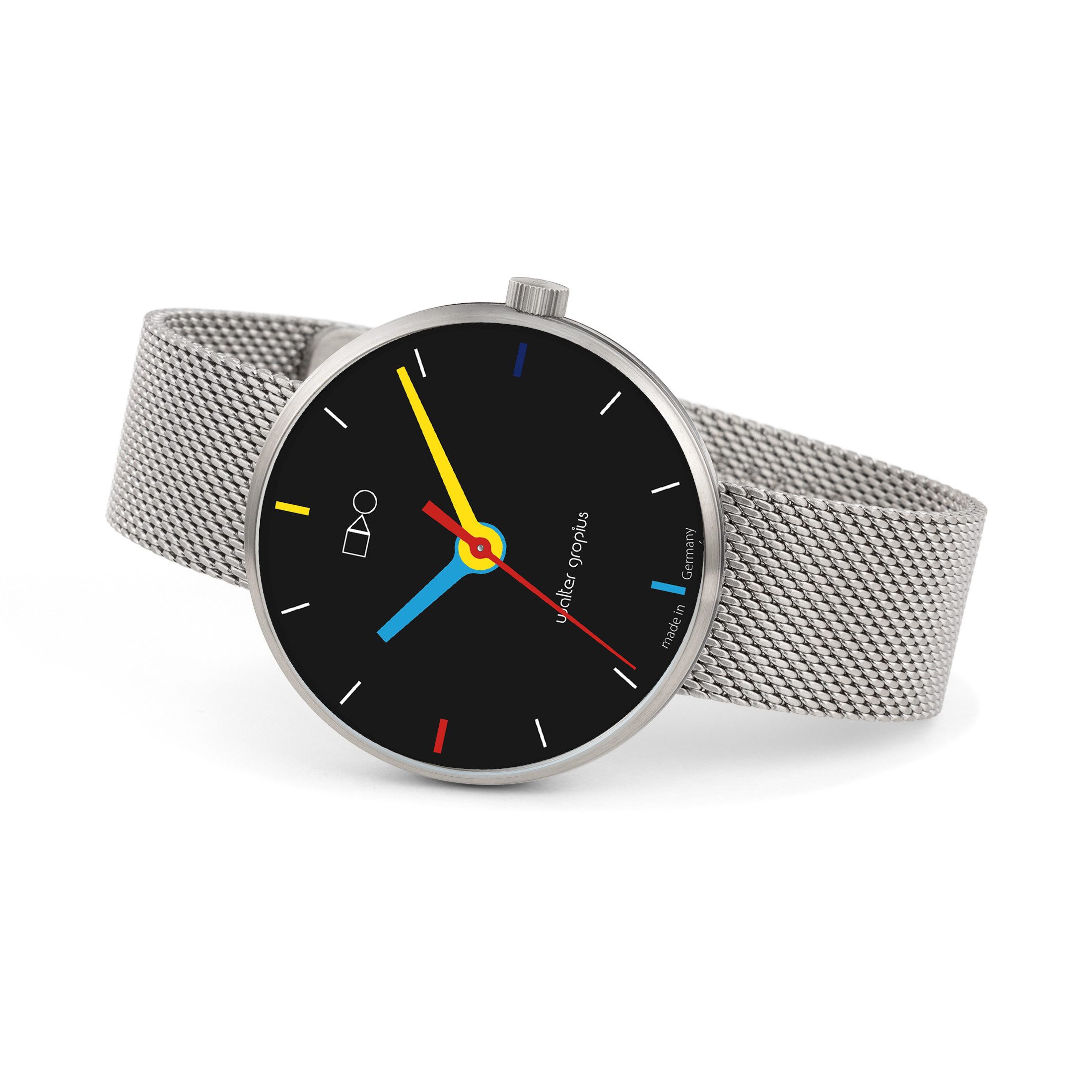 Walter Gropius Quarzuhr Made in Germany, Saphirglas, Forum Simplex - WG 016 günstig online kaufen