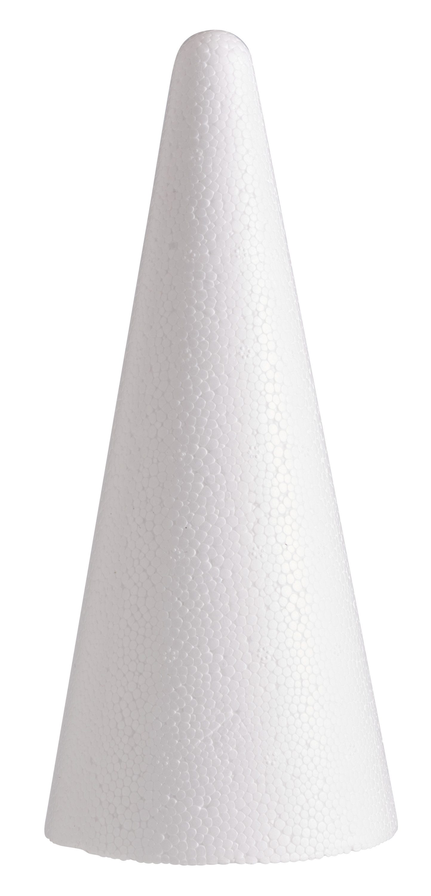 VBS Styropor-Figur Kegel, 20 cm x 9 cm