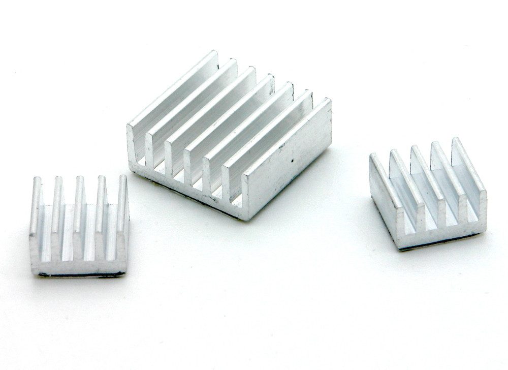 Computer-Kühler 3 teiliges Kühlkörper Set für Raspberry Pi