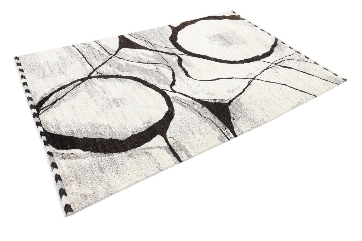 Orientteppich Berber Nain Handgeknüpfter Orientteppich, Ela Trading, rechteckig, Höhe: Design 199x309 mm Moderner 20