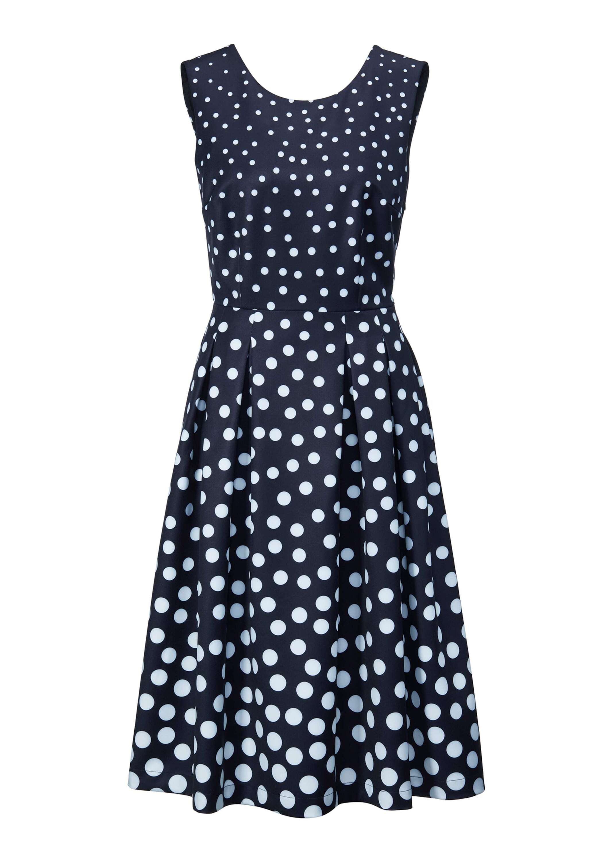Midikleid Tupfenkleid