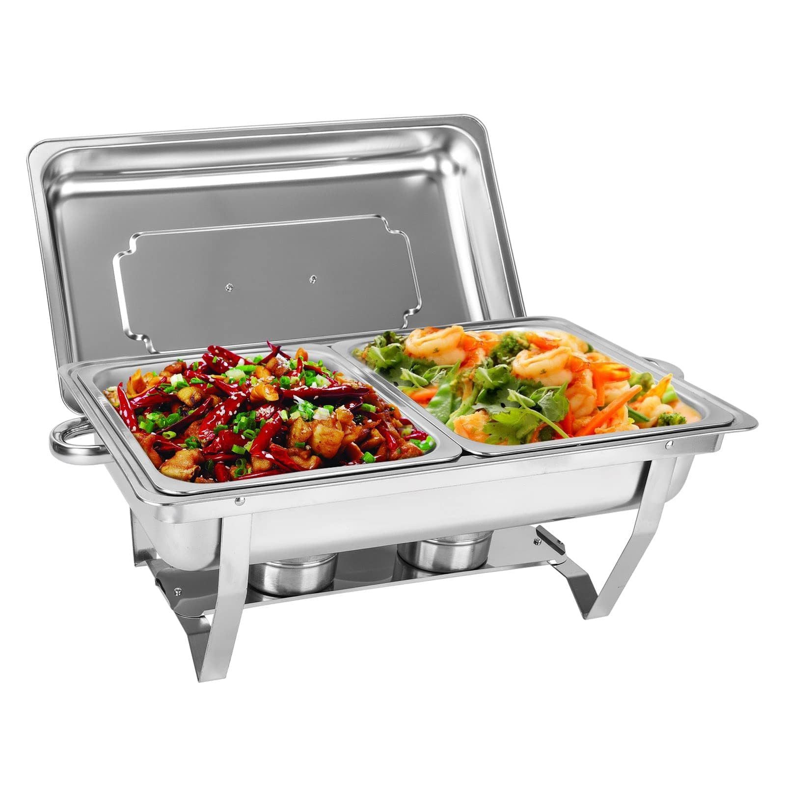 Youyijia Speisenwärmer 9L Buffetwärmer Speisenwärmer aus Edelstahl mit für Catering
