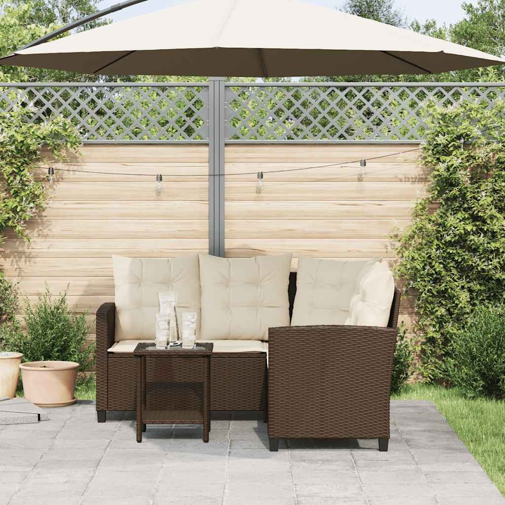 vidaXL Loungesofa Gartensofa in L-Form mit günstig online kaufen
