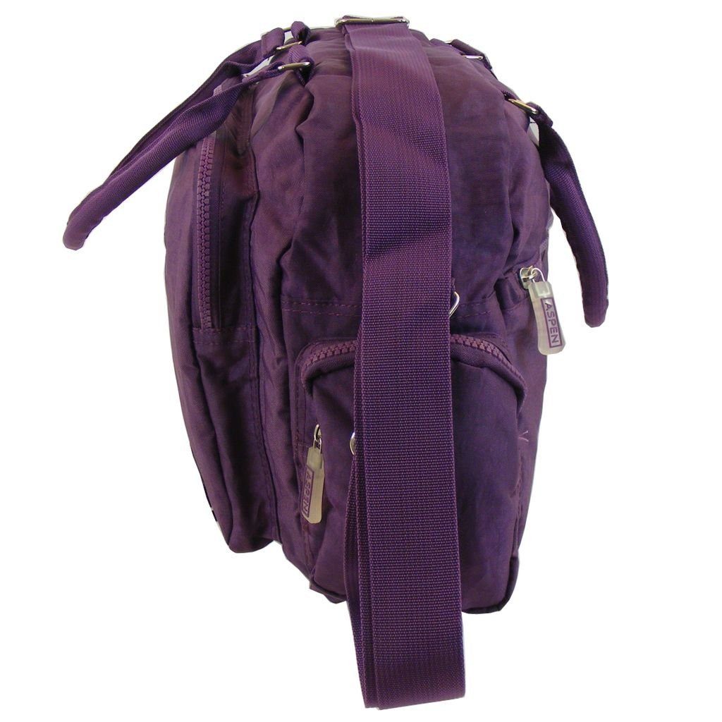 Schultertasche Tasche Aspen Nylon Schultertasche violett Damen 19042 Pavini Pavini Shopper