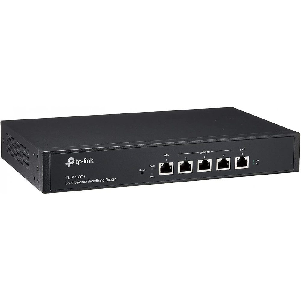 Version TL-R480T+ Router - WAN TP-Link - LAN-Router 6.0 schwarz