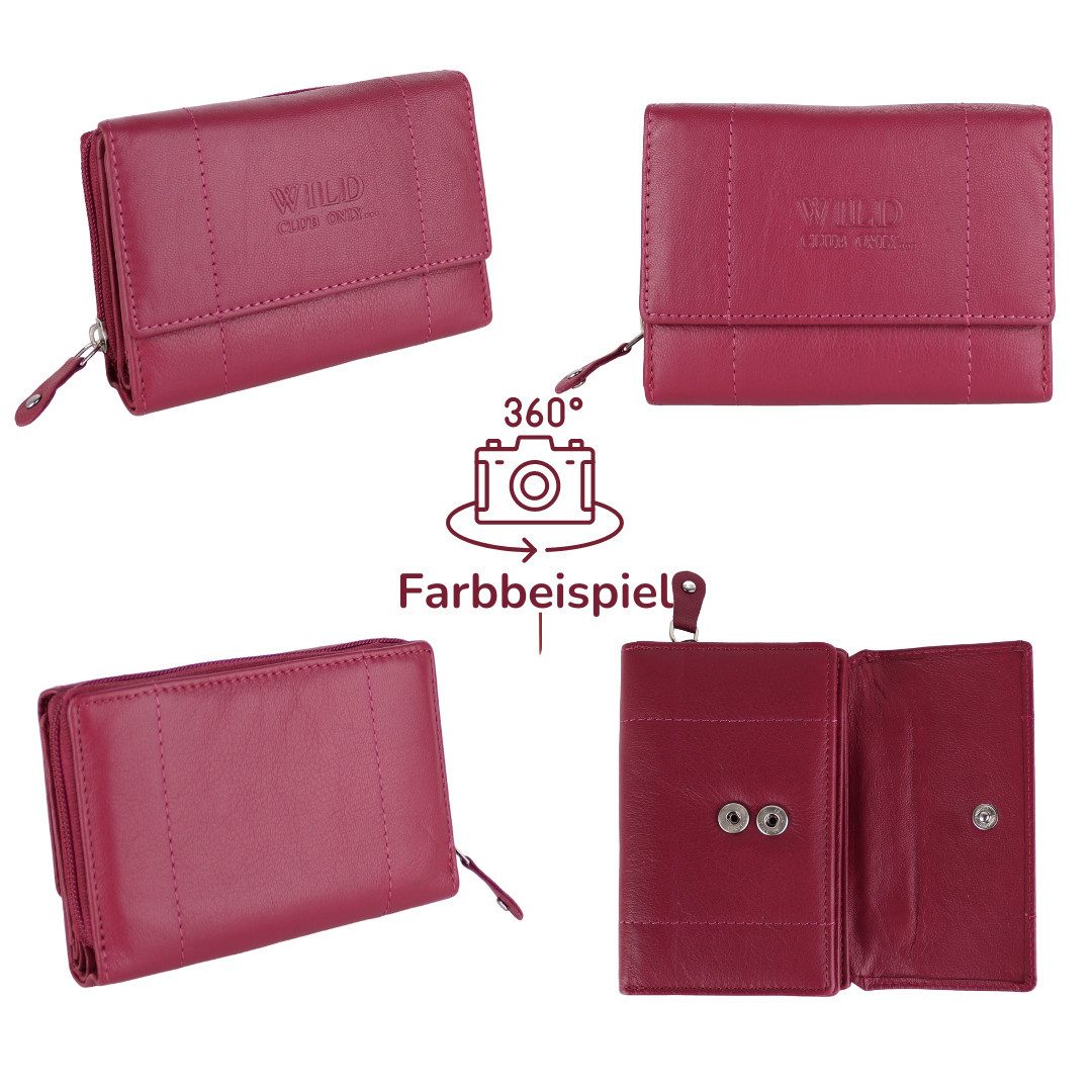 MIRROSI Geldbörse Damen Kurz Geldbörse Frauen Portemonnaie RFID Schutz (Gro günstig online kaufen