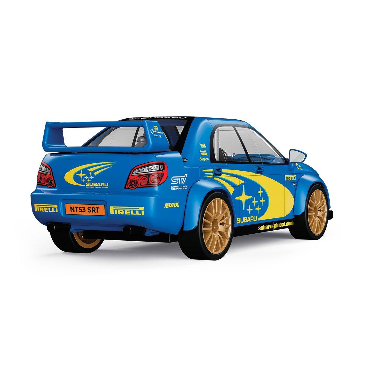 COBI Aufblasbarer Cooler Bausatz Subaru Impreza WRC 2004 blau 1:35 2 Figuren