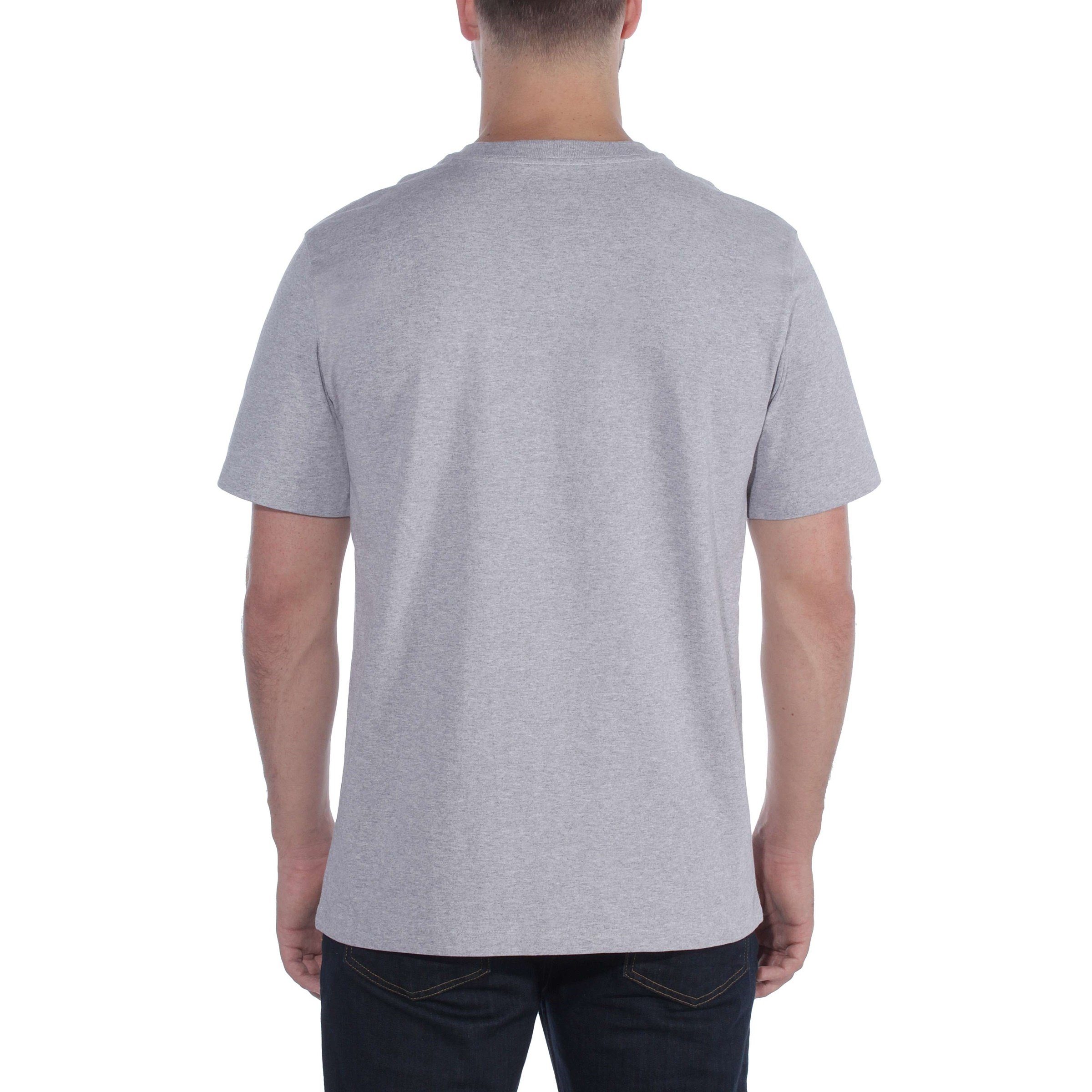 Carhartt Adult Short-Sleeve T-Shirt Fit T-Shirt Relaxed heather grey Heavyweight Herren Carhartt