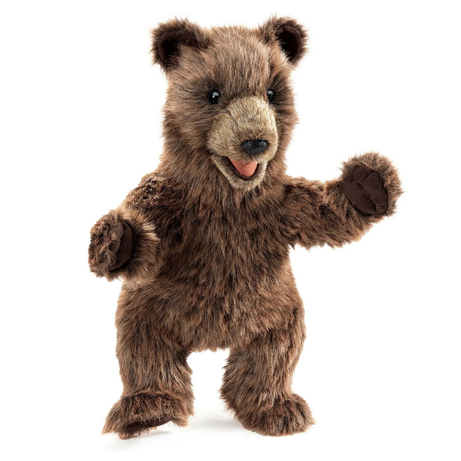 Folkmanis Панч и Джуди Handpuppe Folkmanis Handpuppe Bärenjunges / Bear Cub 3203 (Packung)