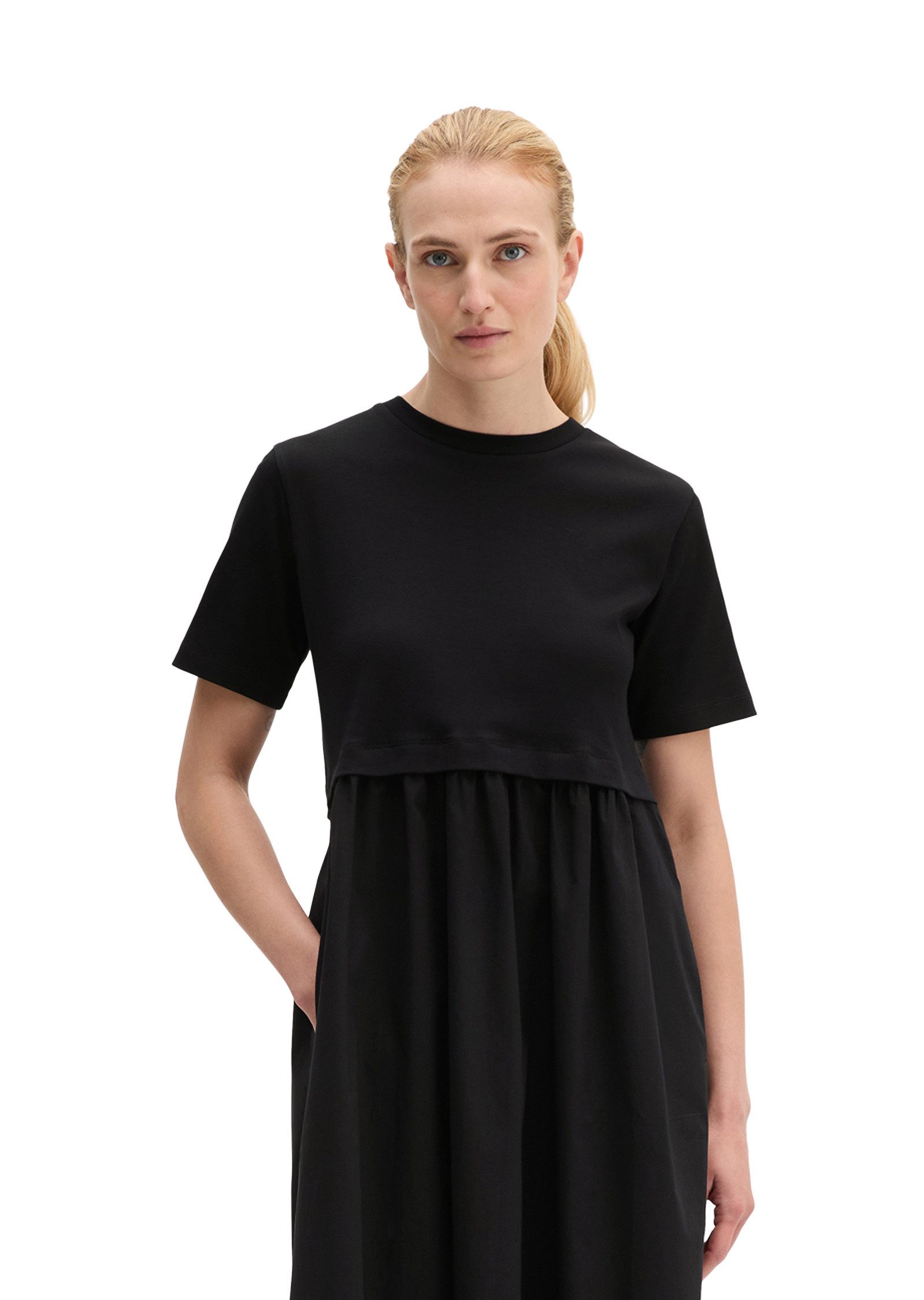 Marc O'Polo Jerseykleid aus Material-Mix