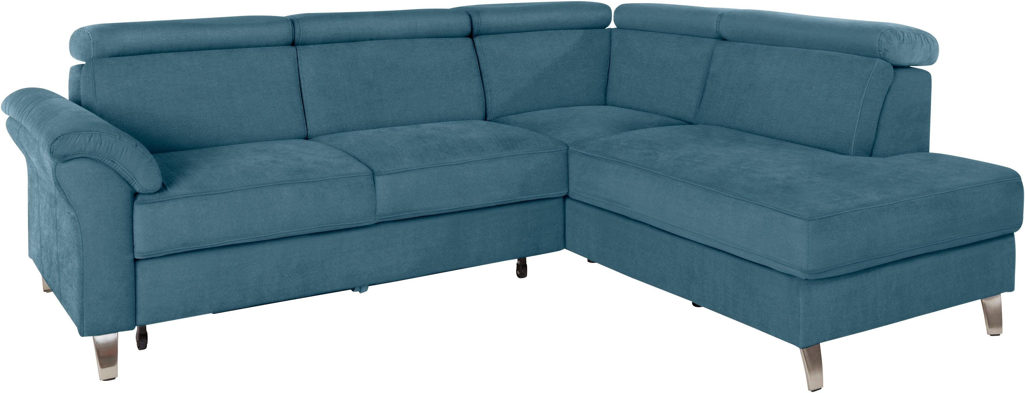 sit&more Ecksofa Arngast L-Form, inklusive Kopfteilverstellung günstig online kaufen