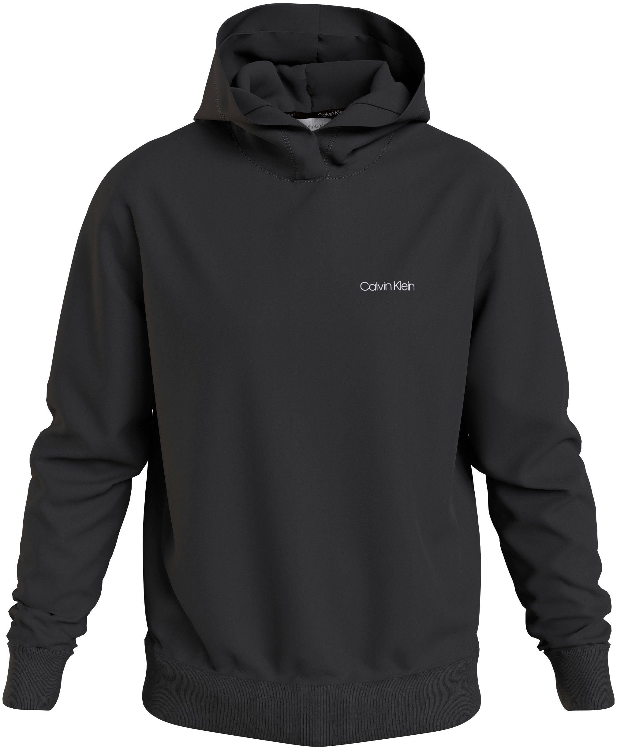 Calvin Klein Kapuzensweatshirt ANGLED BACK LOGO HOODIE